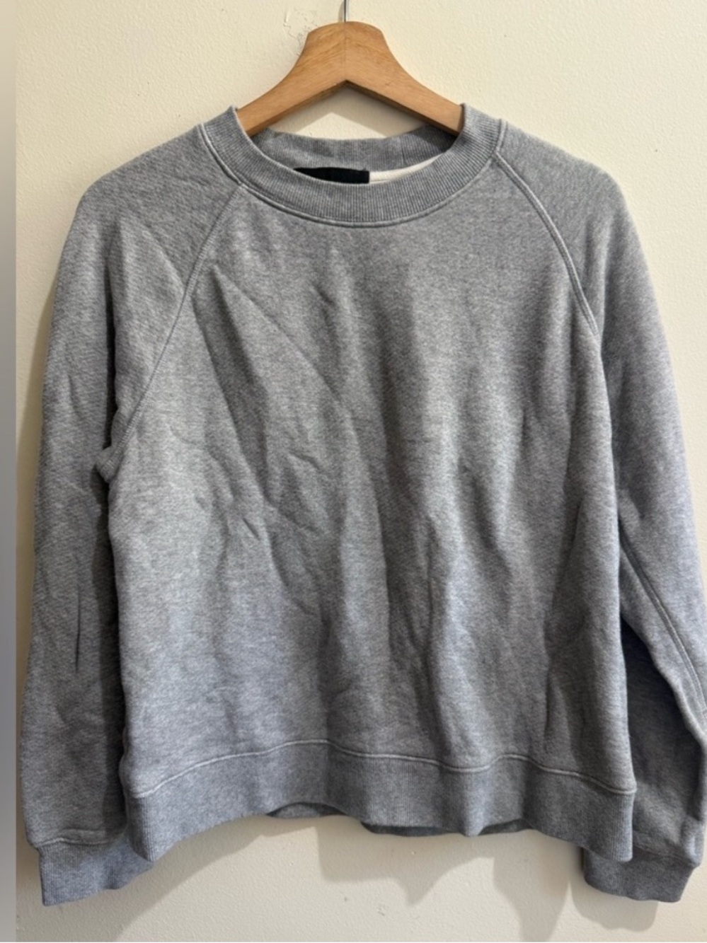Jenni Kayne Heather Gray Crewneck Sweatshirt